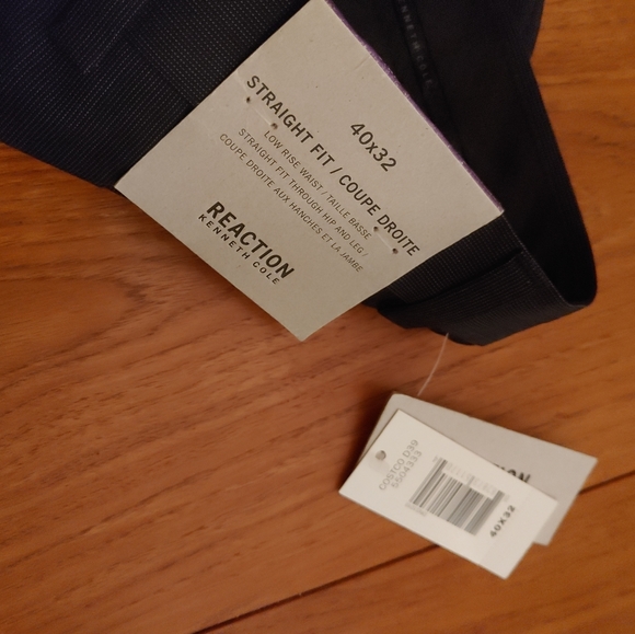 NWT 40x32 Kenneth Cole Reaction Straight Fit Pants - Picture 4 of 5